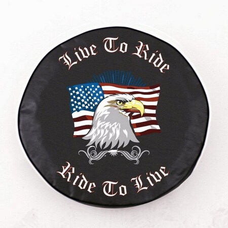 21-1/2 X 8 Live To Ride Tire Cover